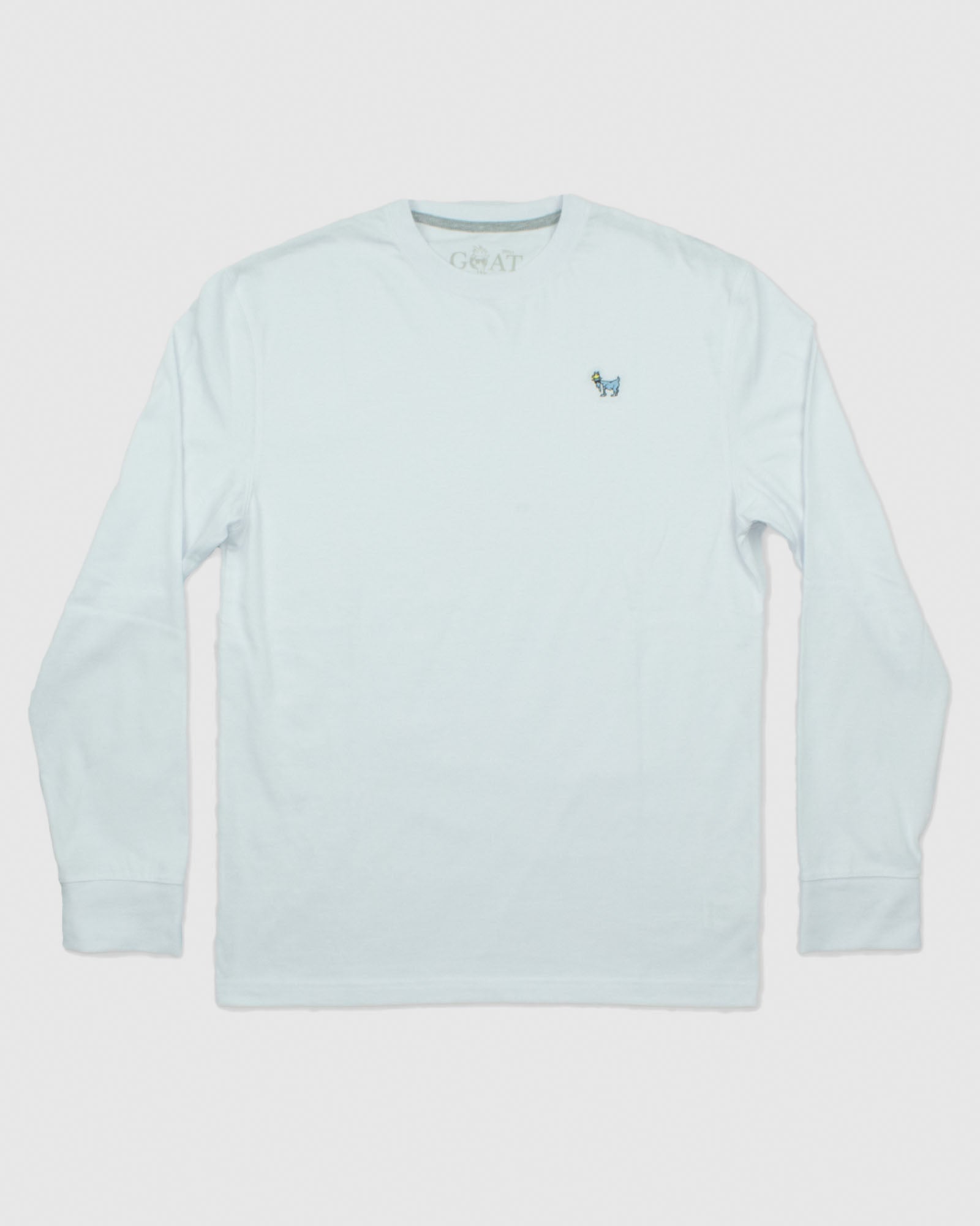 Front of white OG Embroidered LST#color_white