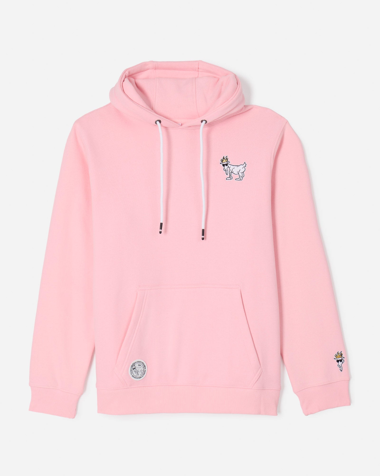 Front of light pink WG Hooded Sweatshirt#color_pink