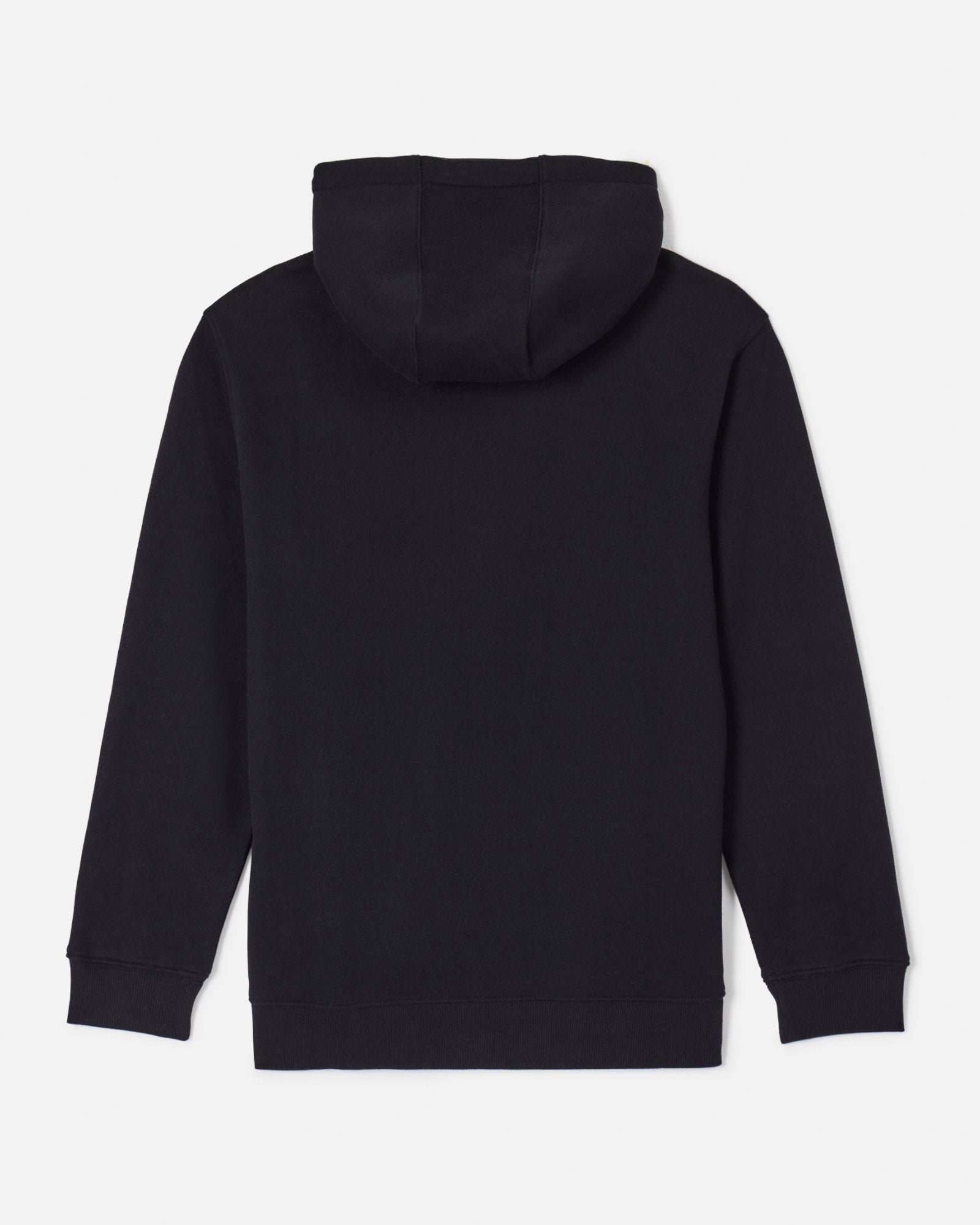 Back of black OG Hooded Sweatshirt#color_black