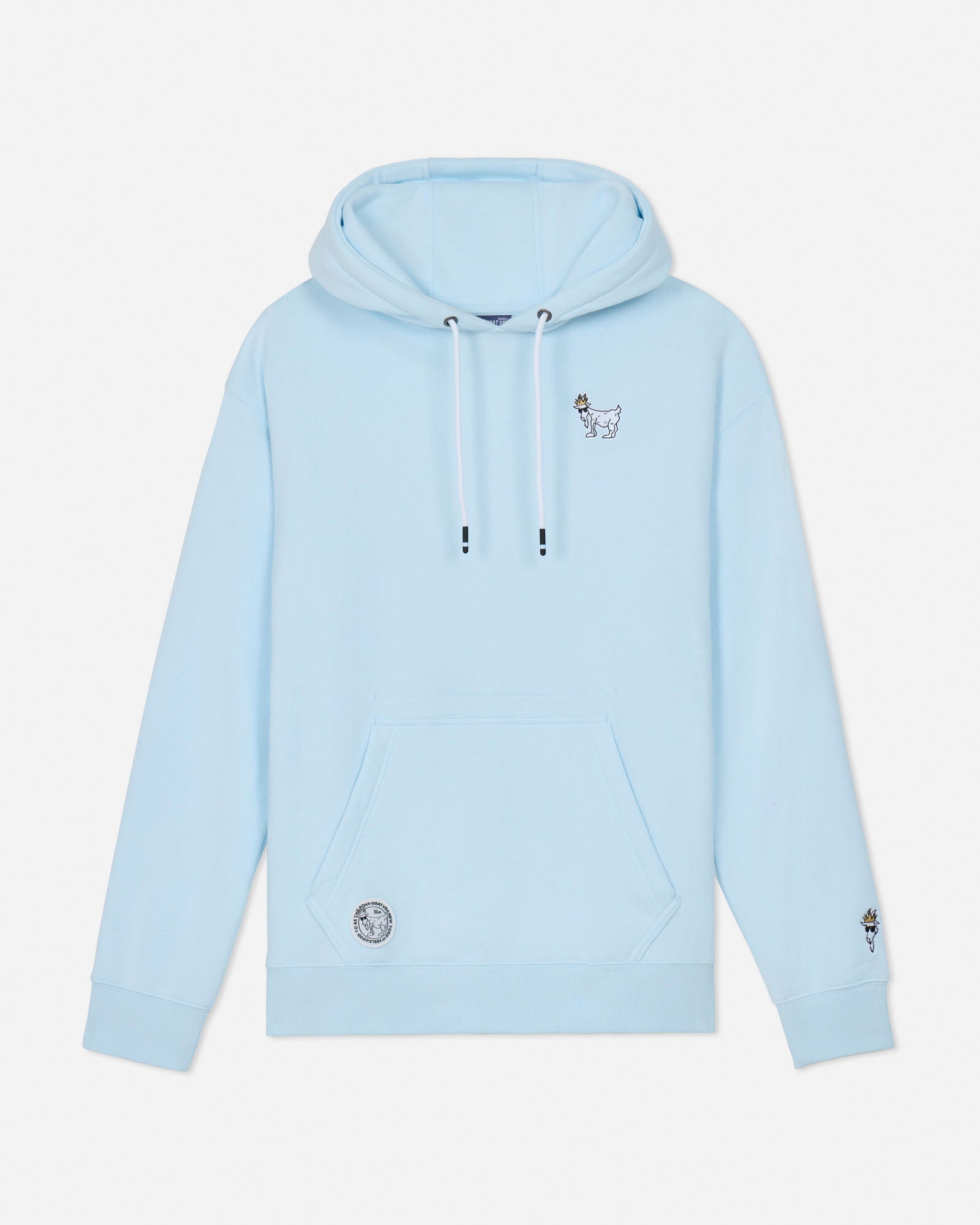 Light blue hoodie with small embroidered designs on a white background#color_delicate-blue