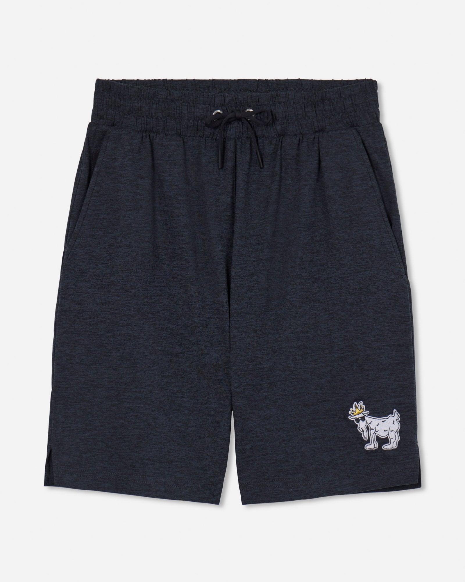 Front of black OG Men's Relaxed Shorts#color_black