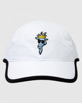 Front of white OG Performance Hat