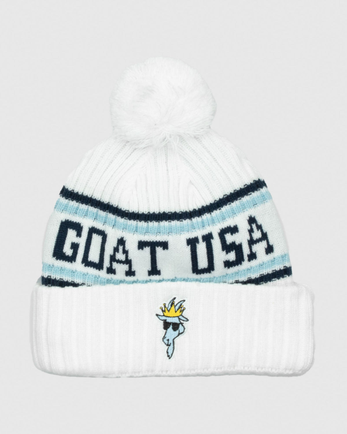 Back of white OG Winter Hat