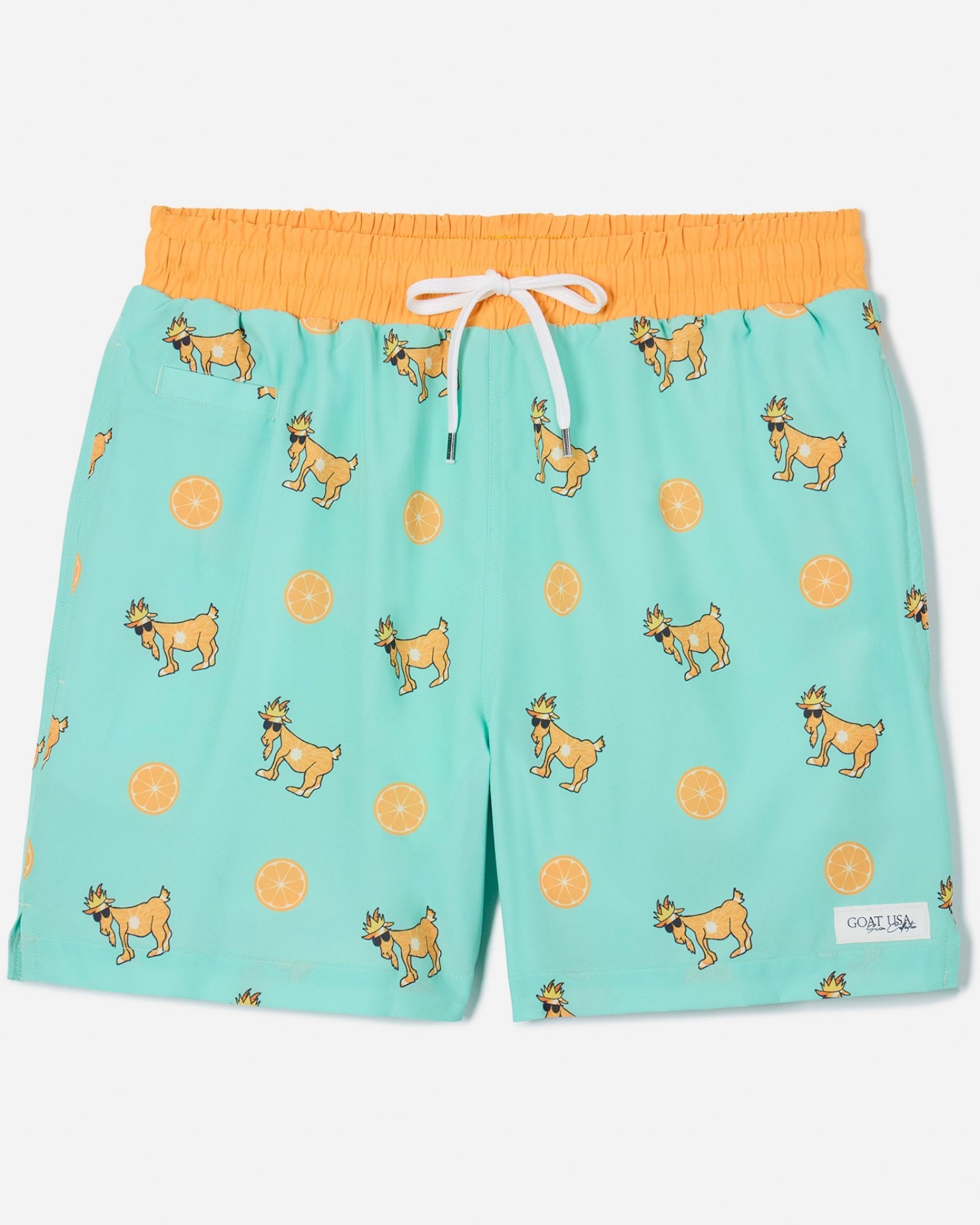 Front of Orange (fruit) bathing suit