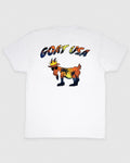 Back of white Palm Tree T-Shirt