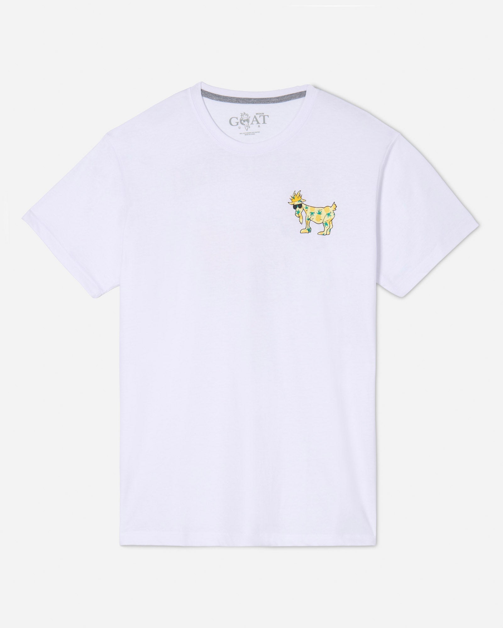 Front of white Pineapple T-Shirt#color_white