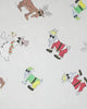 Holiday video with family doing festive activities
