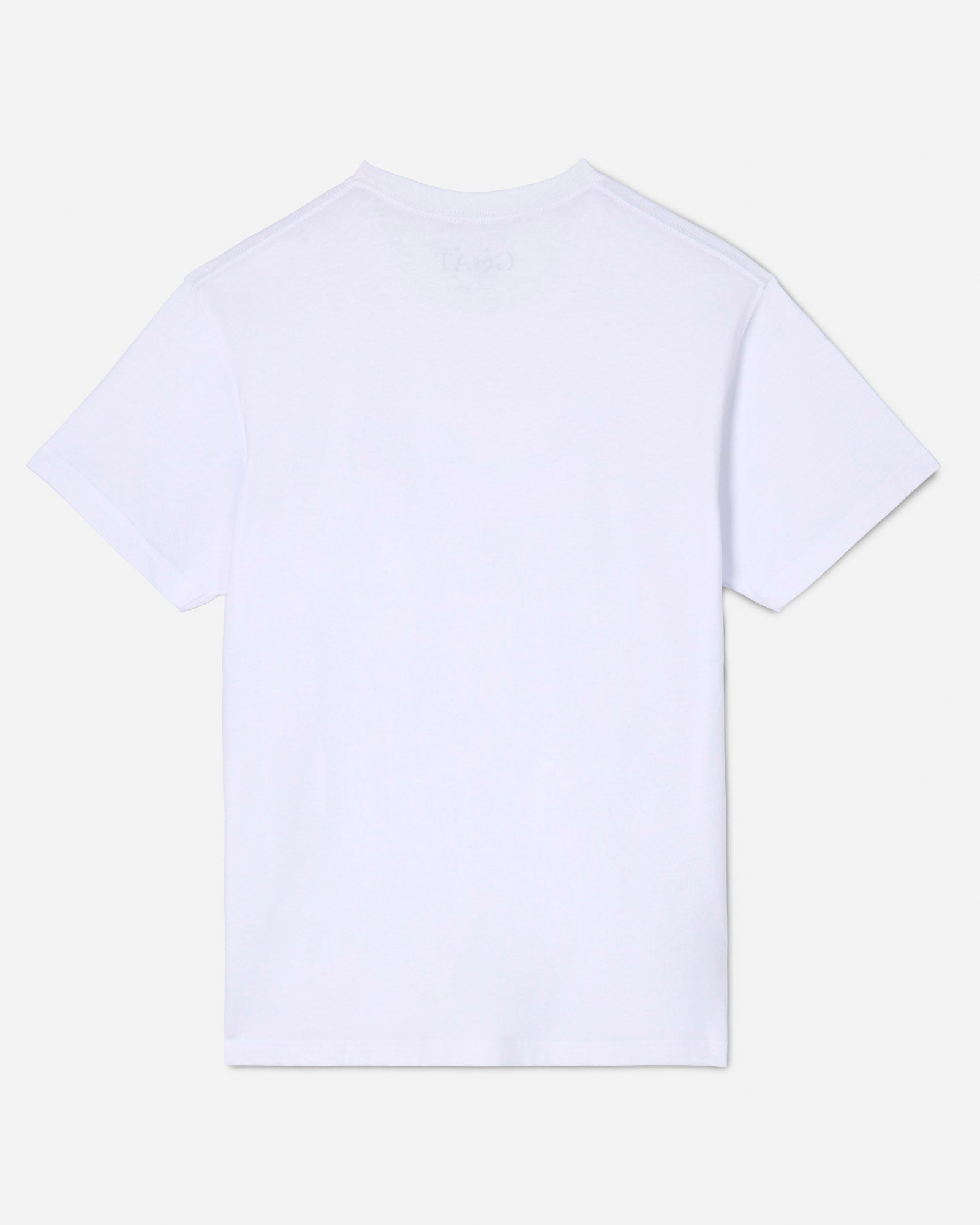 Back of white shirt