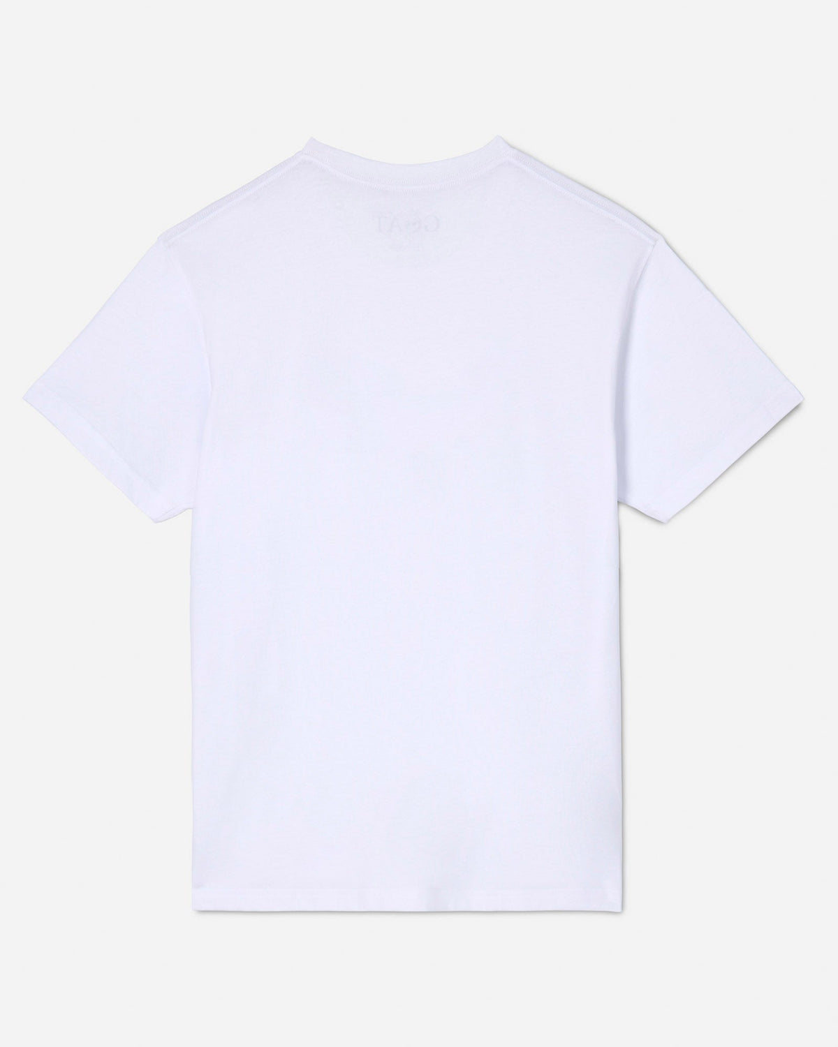 Back of white shirt