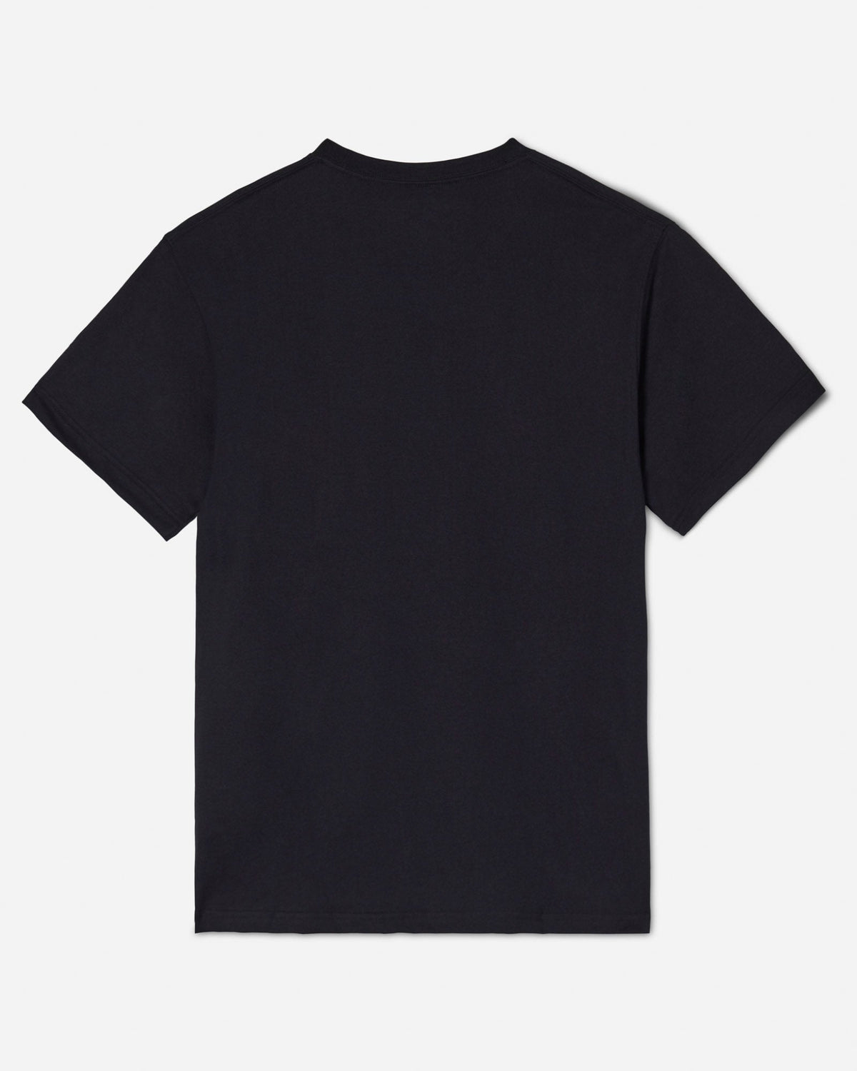 Back of black shirt
