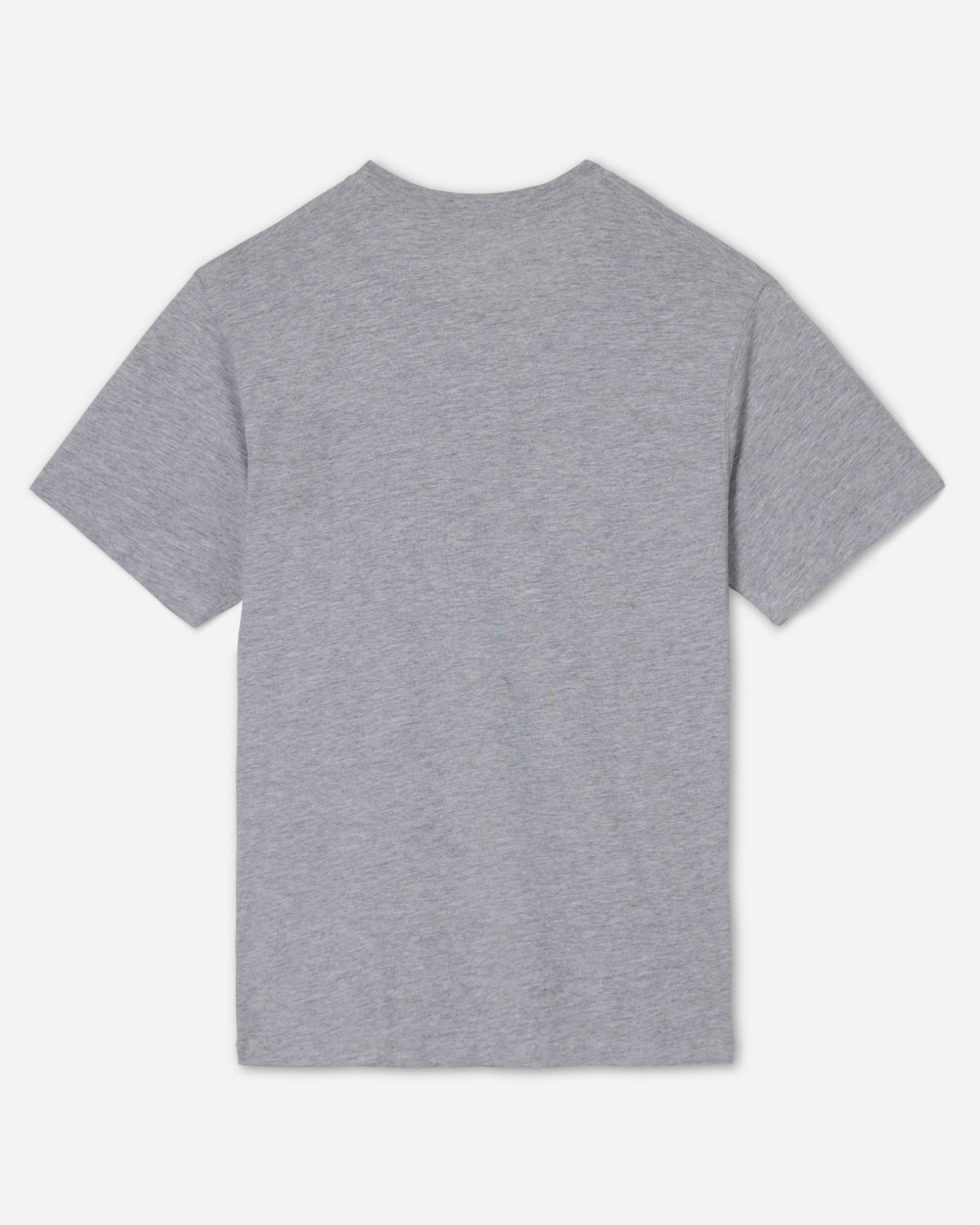 Back of gray shirt