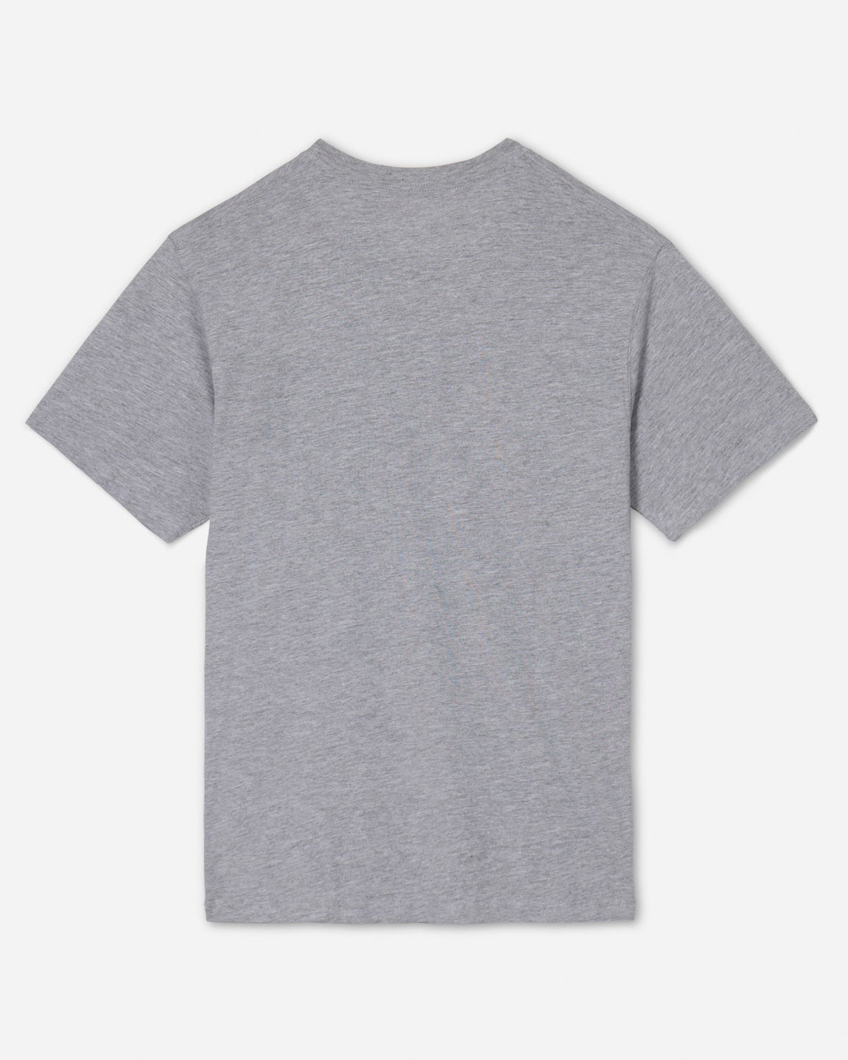 Back of gray shirt