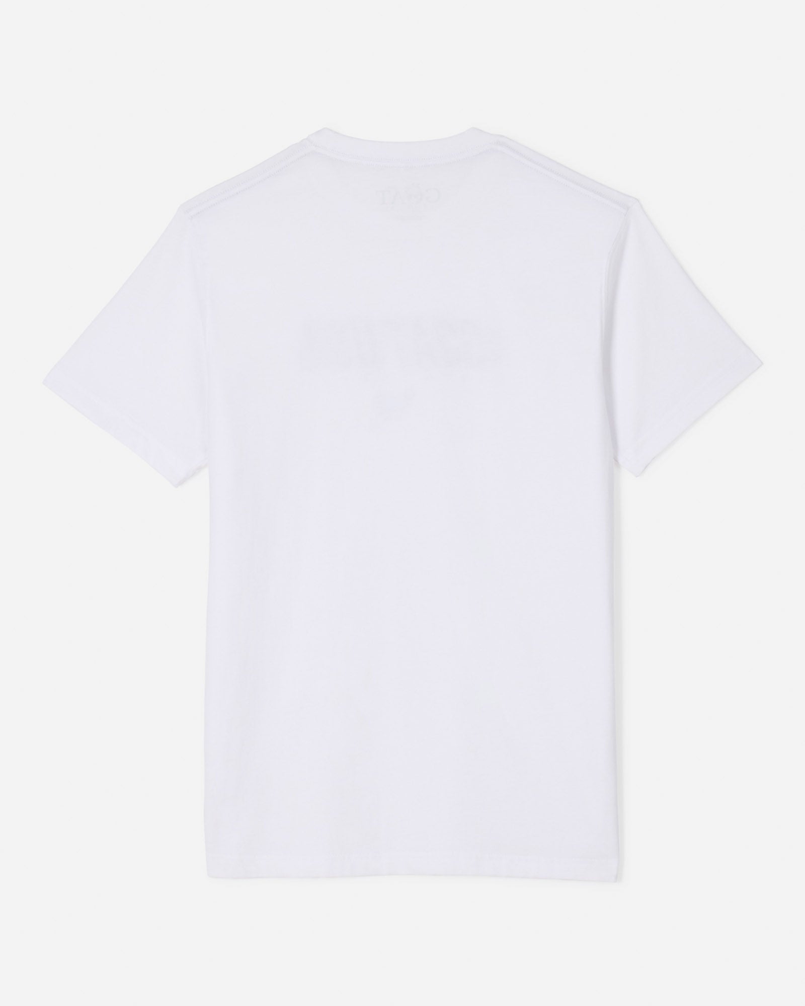 Back of white shirt