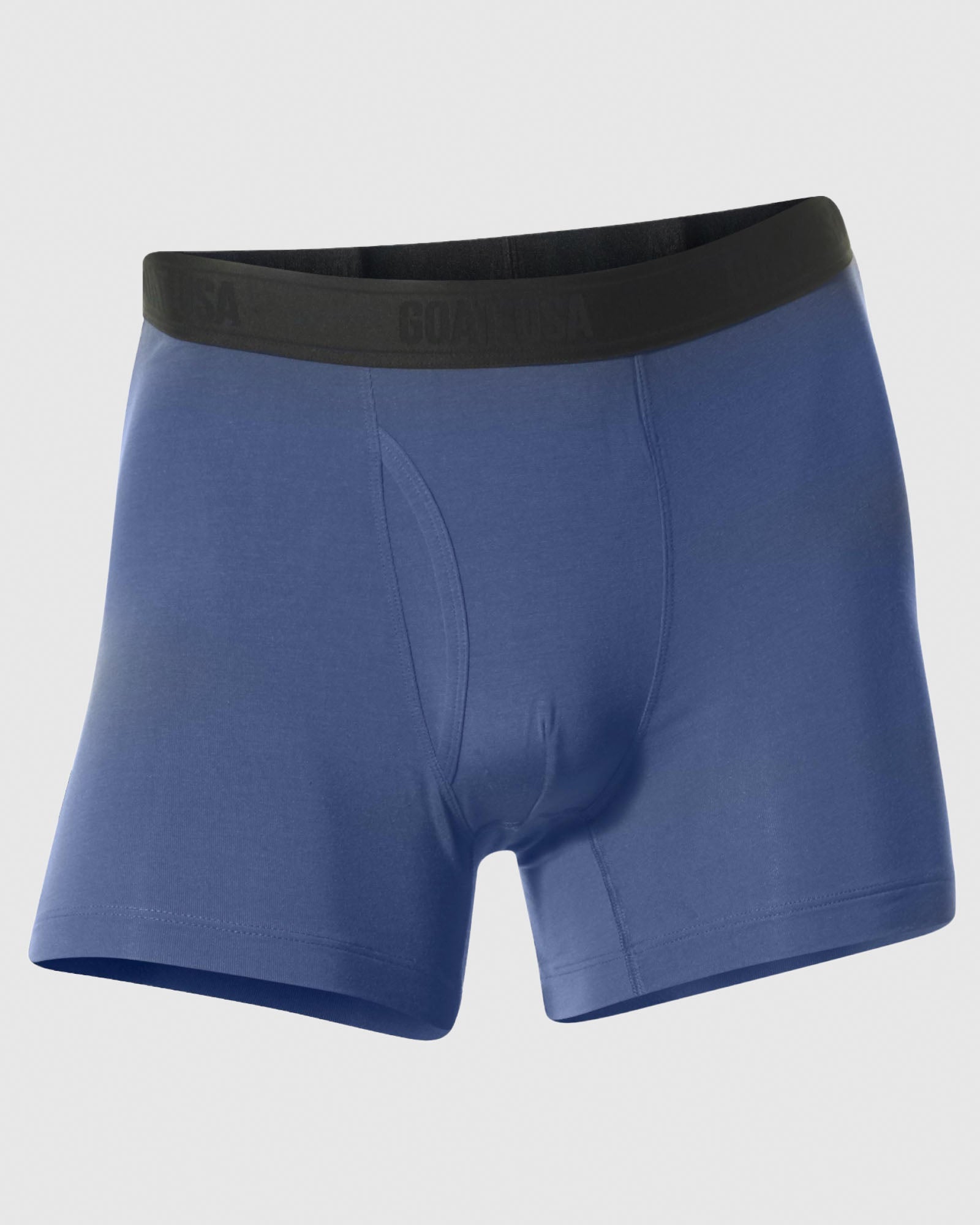 Front of navy boxer brief on form