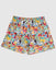 Sticker wrap design mesh shorts