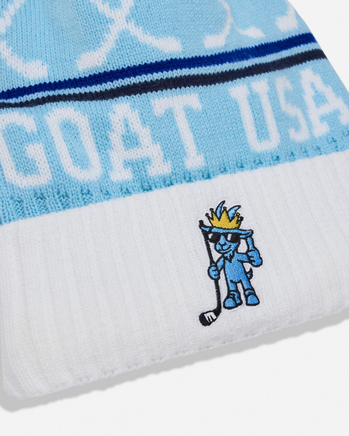 Thumbs Up Hockey Pom Pom Beanie