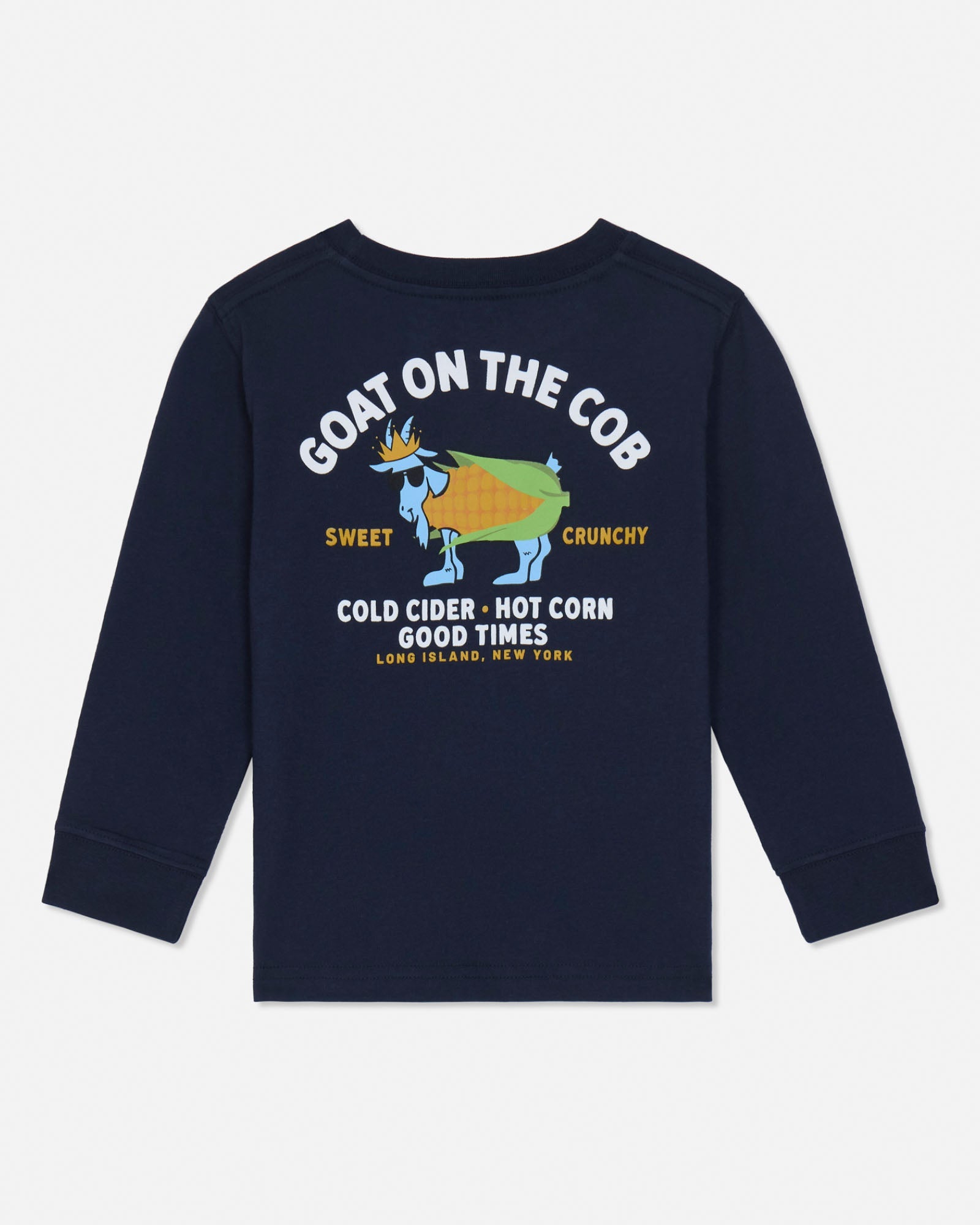 Kids' GOAT on the Cob Long Sleeve Shirt