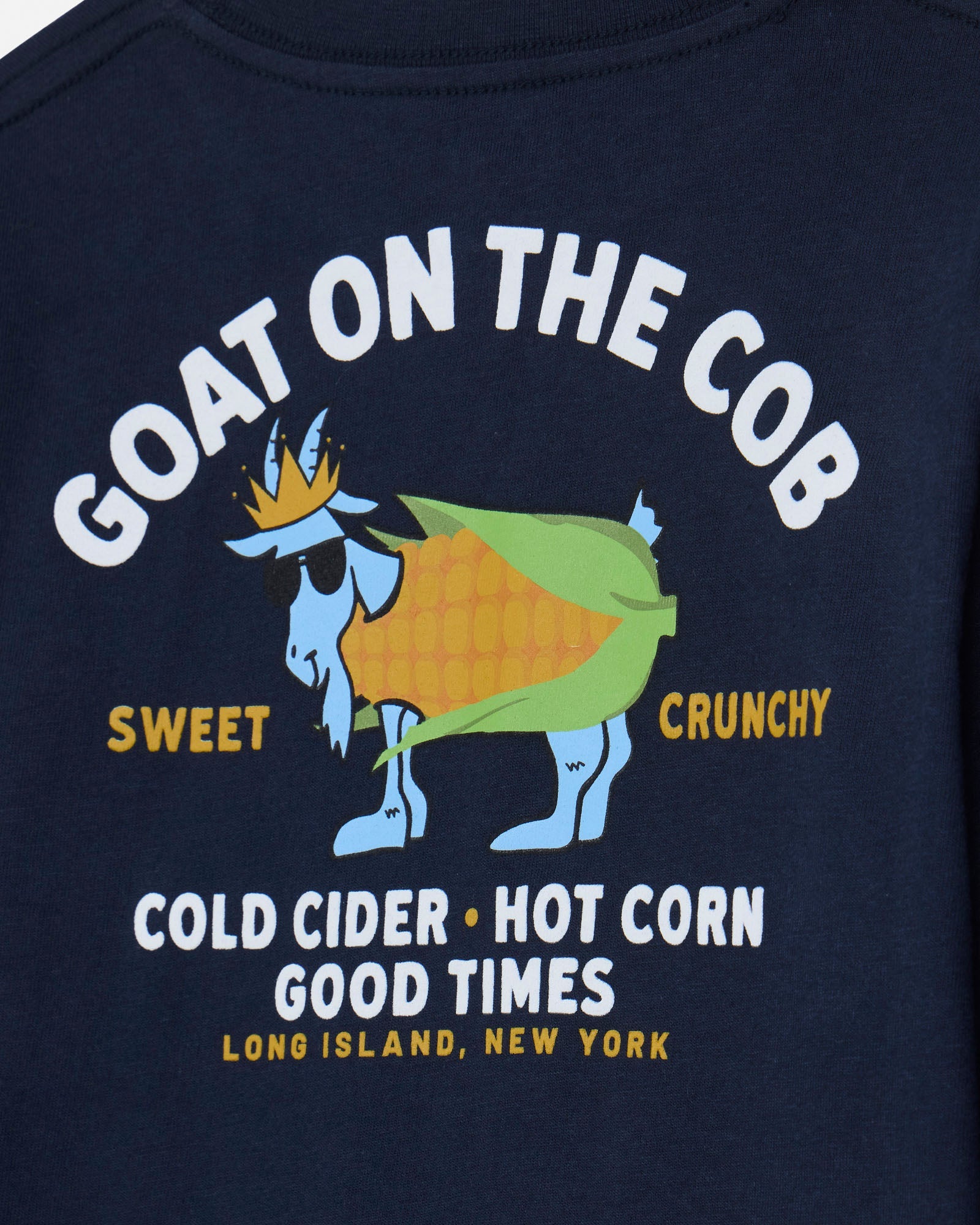 Kids' GOAT on the Cob Long Sleeve Shirt