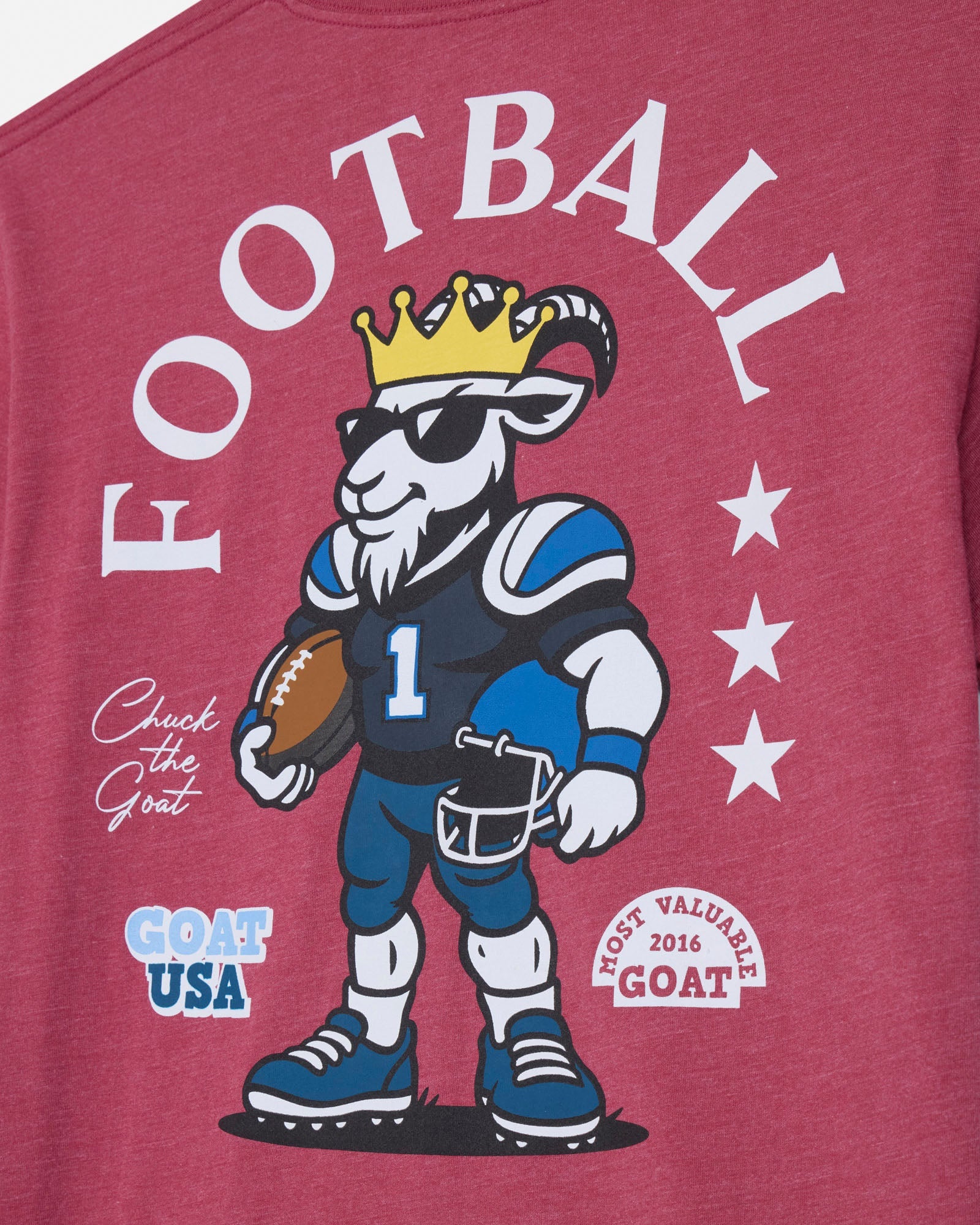 Kids' Most Valuable GOAT Football T-Shirt