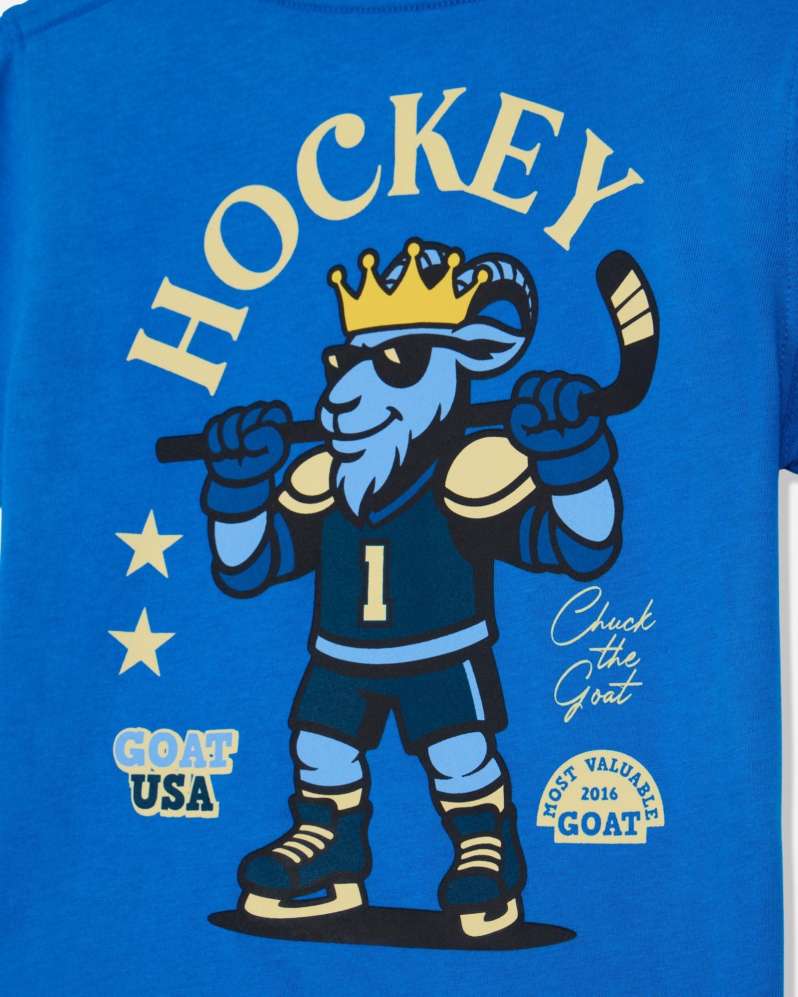 Toddler Most Valuable GOAT Hockey T-Shirt