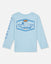 Light blue long-sleeve shirt with a graphic design on the back against a white background#color_delicate-blue