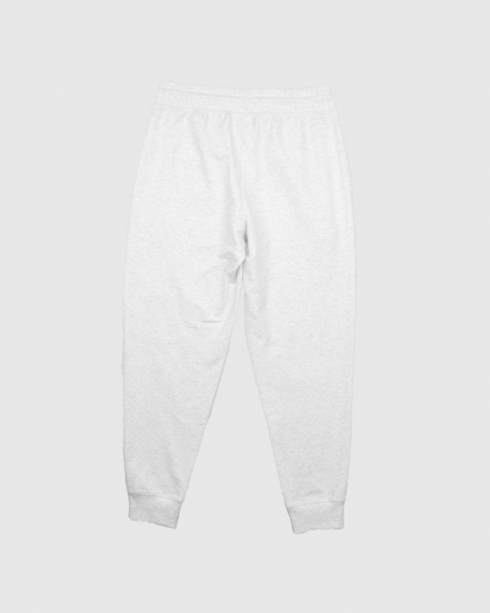 Back of white Women's Athletic Joggers#color_white