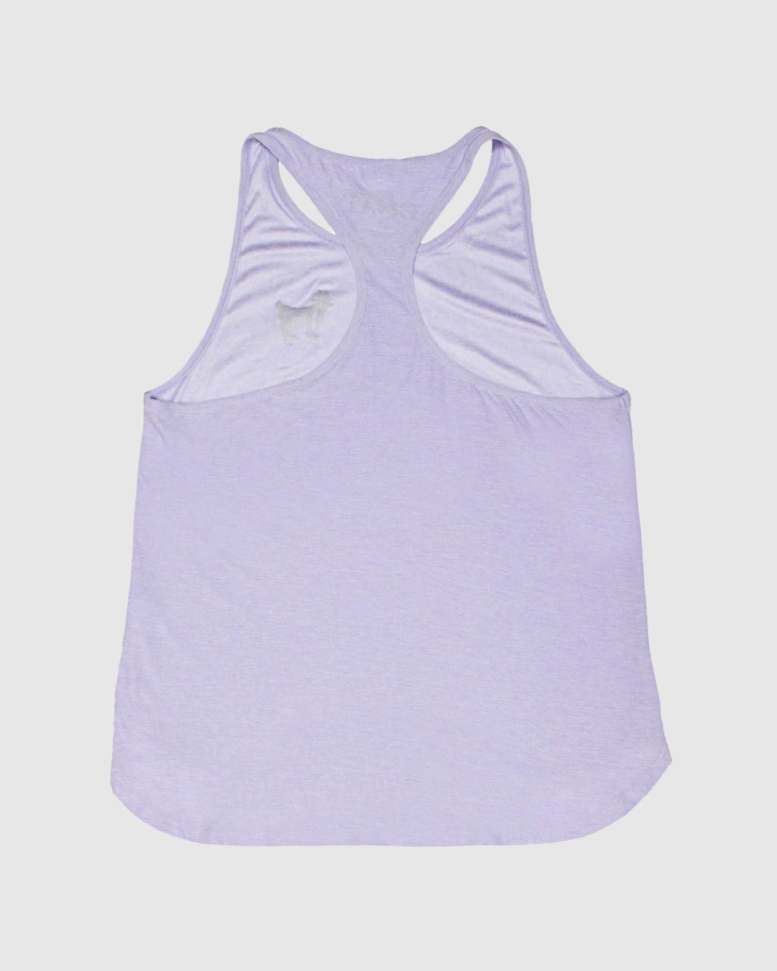 Back of lavender Women's Athletic Tank Top#color_lavender