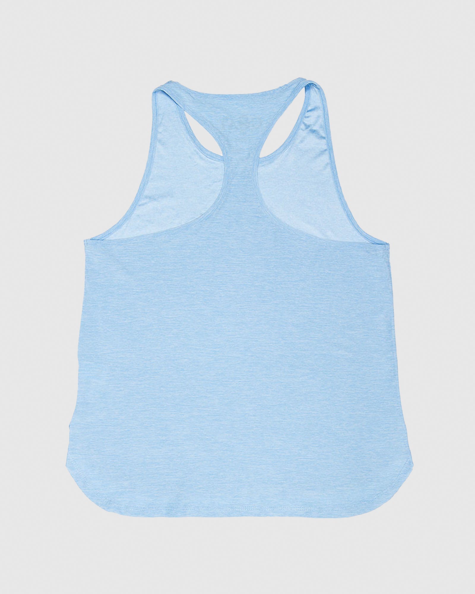 Back of carolina blue Women's Athletic Tank Top#color_carolina-blue