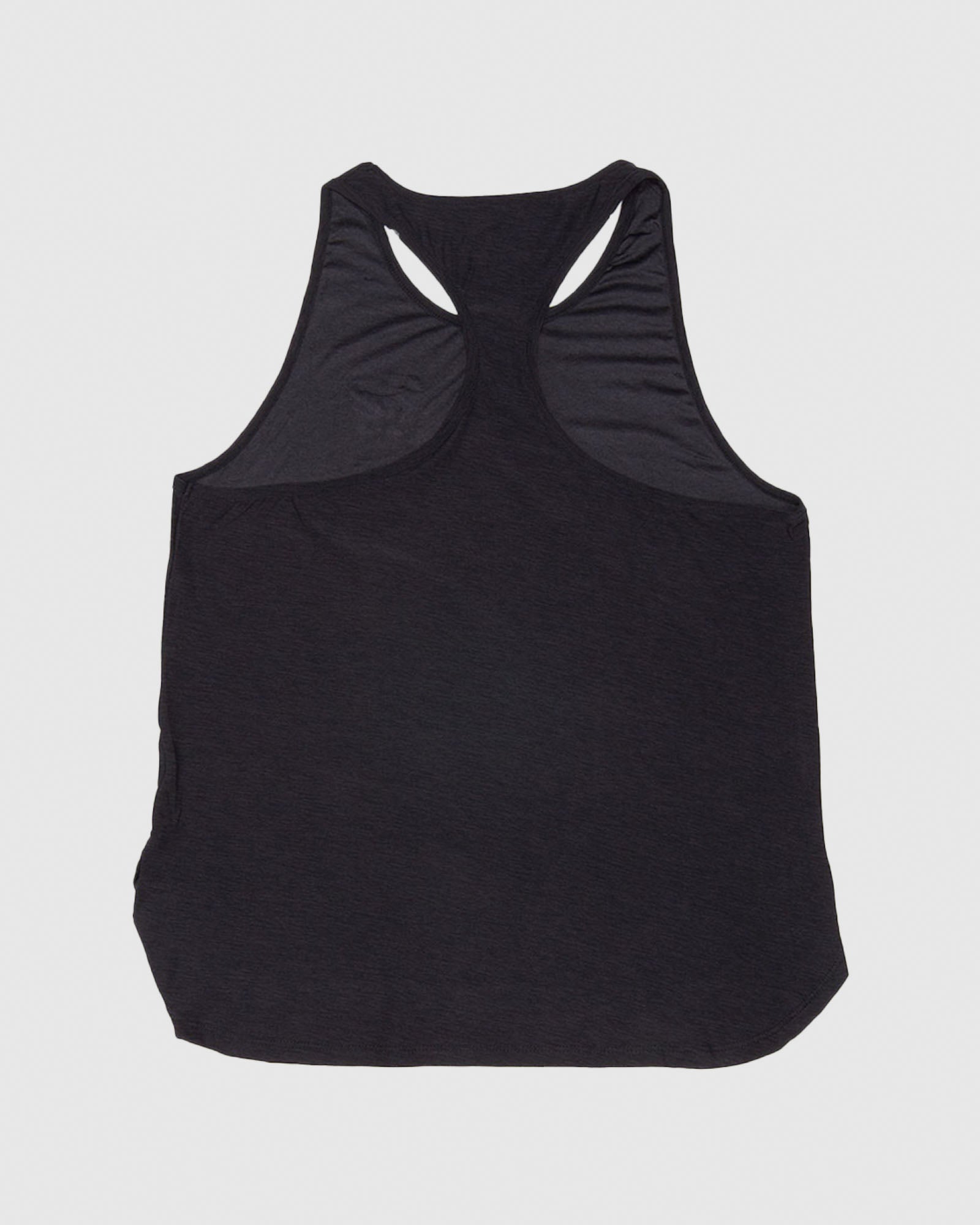 Back of black Women's Athletic Tank Top#color_black