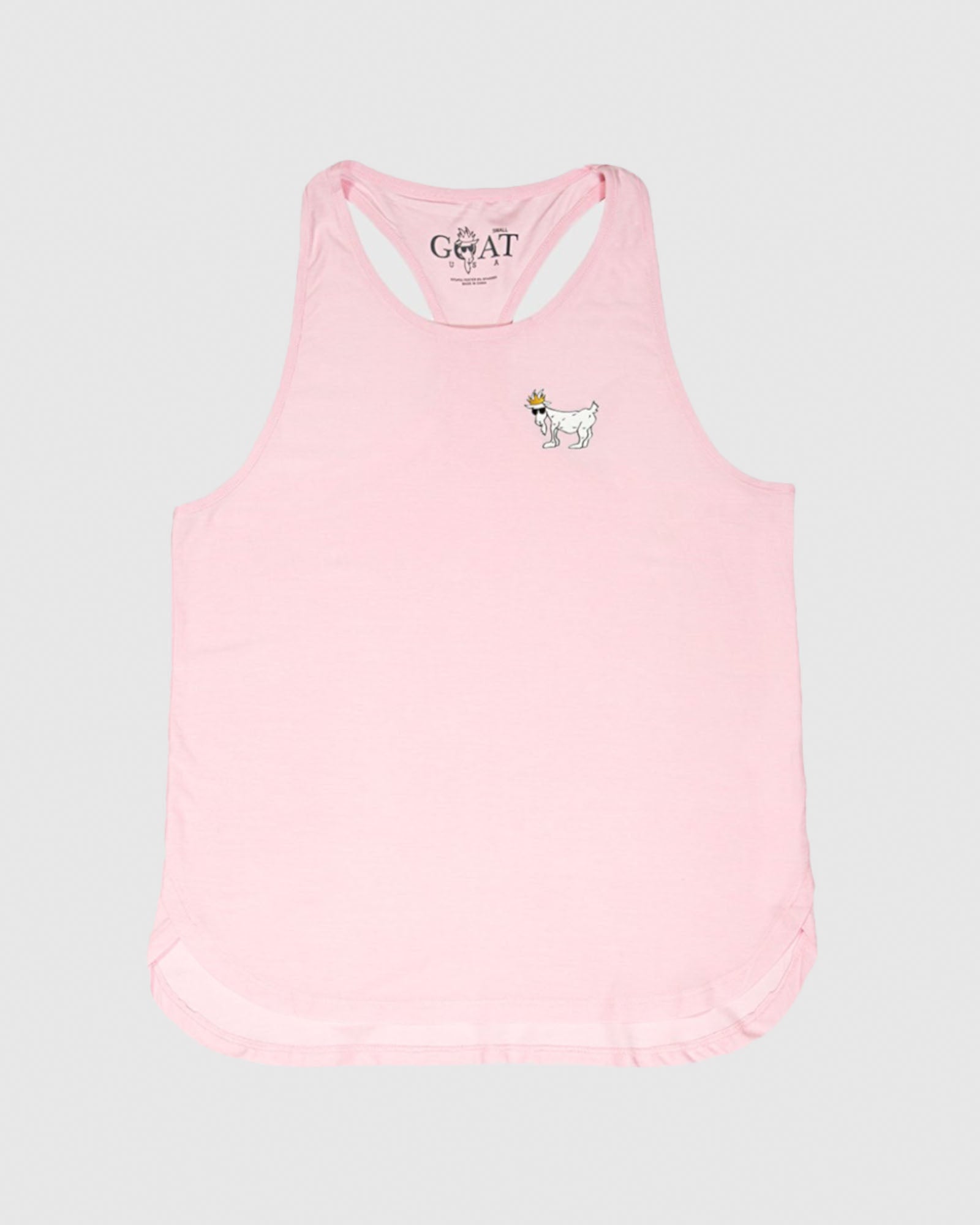 Front of pink Women's Athletic Tank Top#color_pink