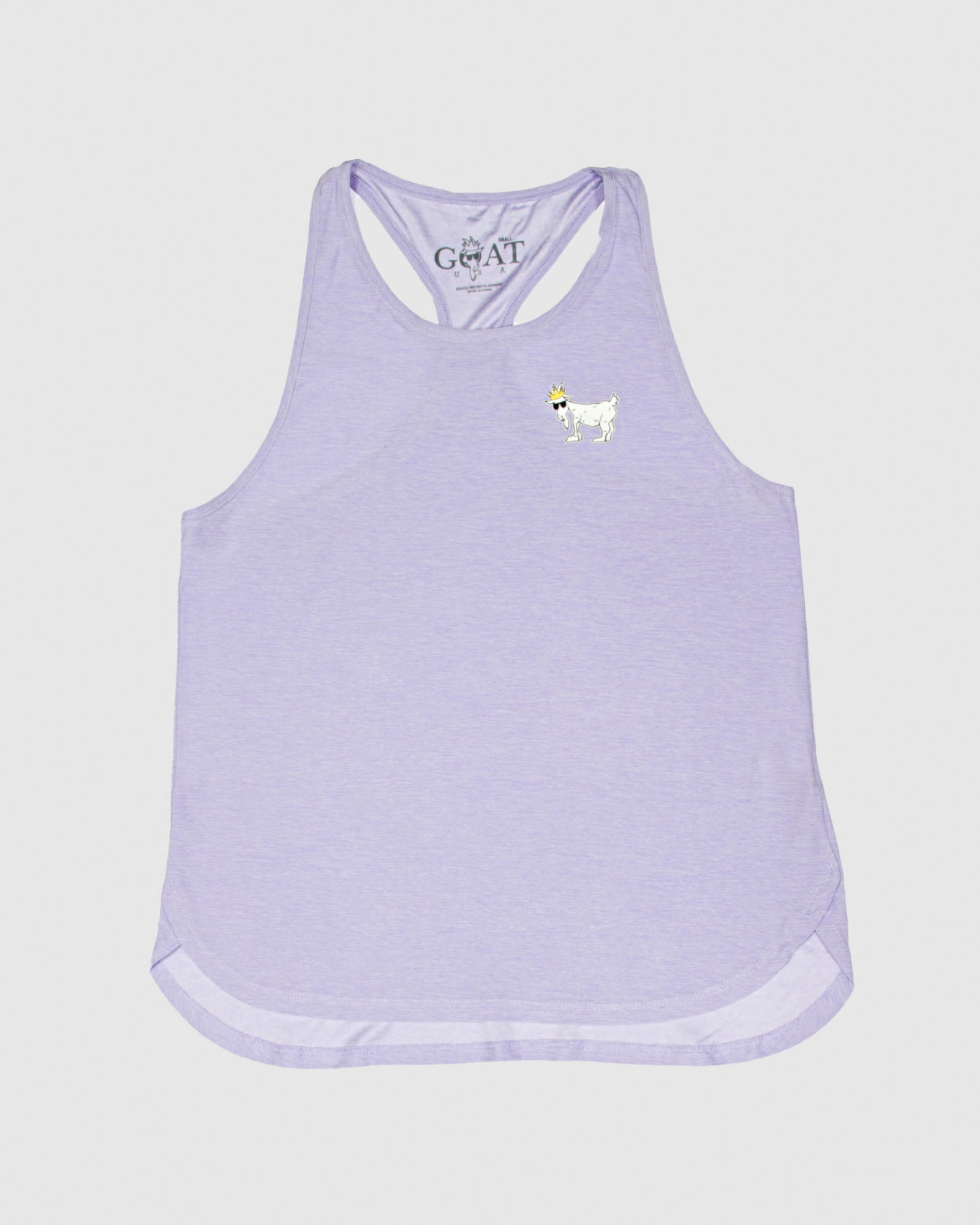 Front of lavender Women's Athletic Tank Top#color_lavender