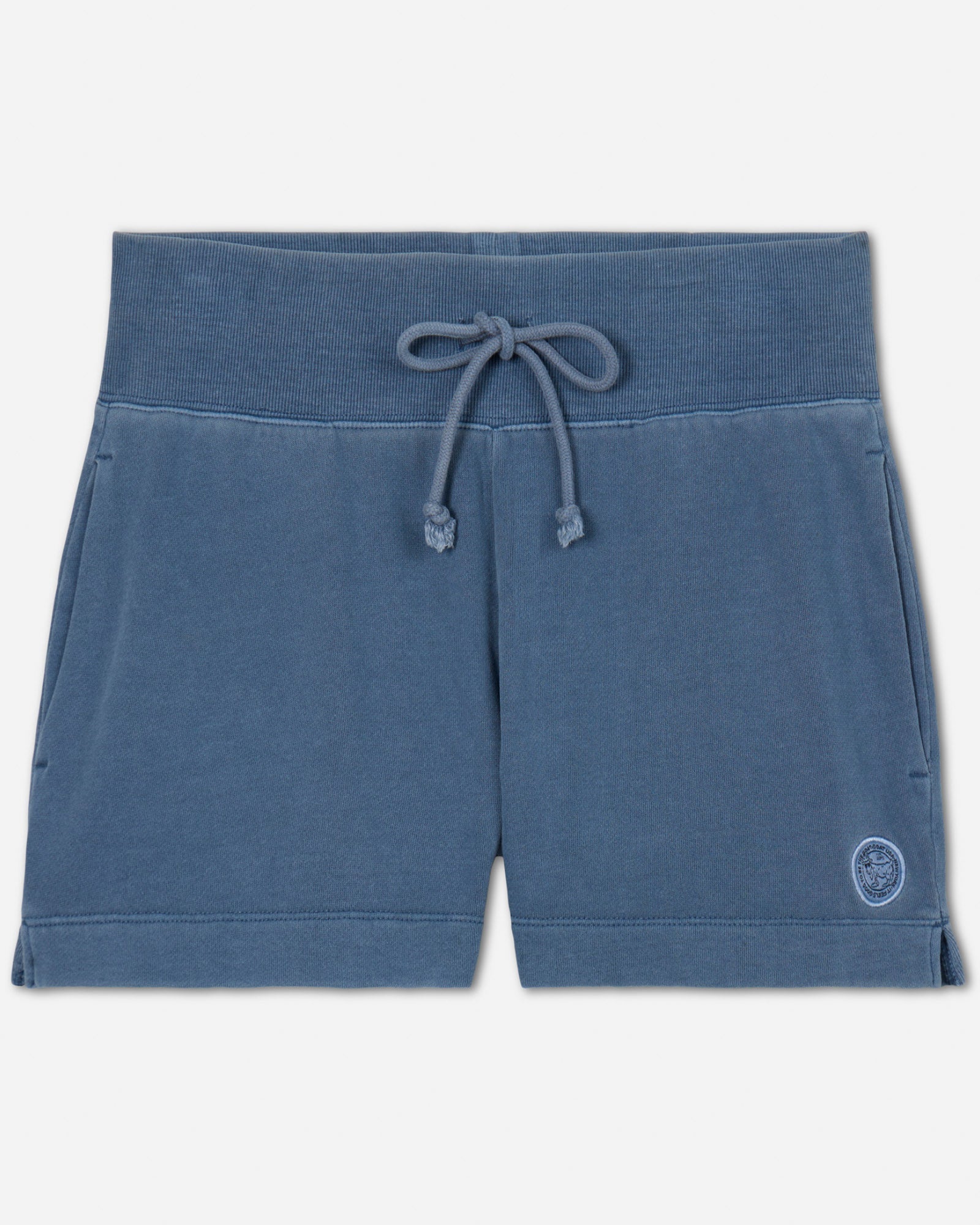 Front of slate-colored women's sweat shorts#color_slate