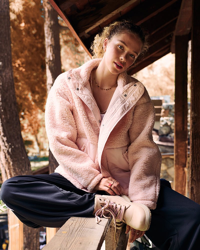 Women's Full Zip Sherpa Jacket