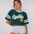 Women's GOAT USA Outline Biker Shorts