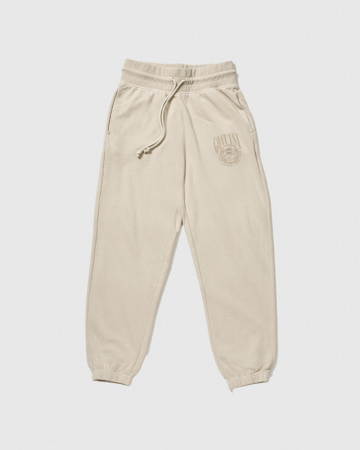 Front of sandshell-colored Origin Sweats#color_sandshell