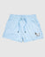 Front of carolina blue Women's Relaxed Shorts#color_carolina-blue