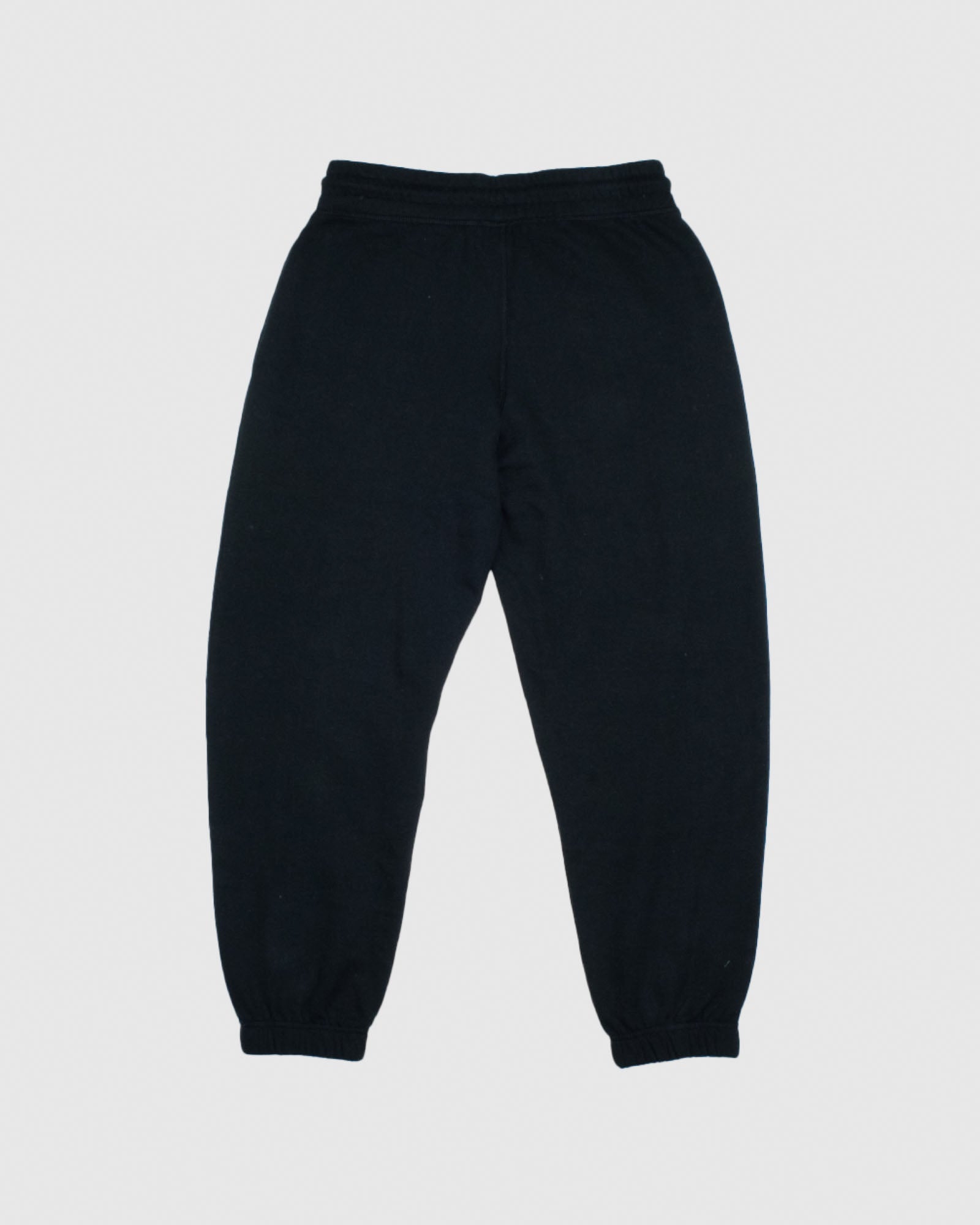 Back of black Women's Scrunch Joggers#color_black