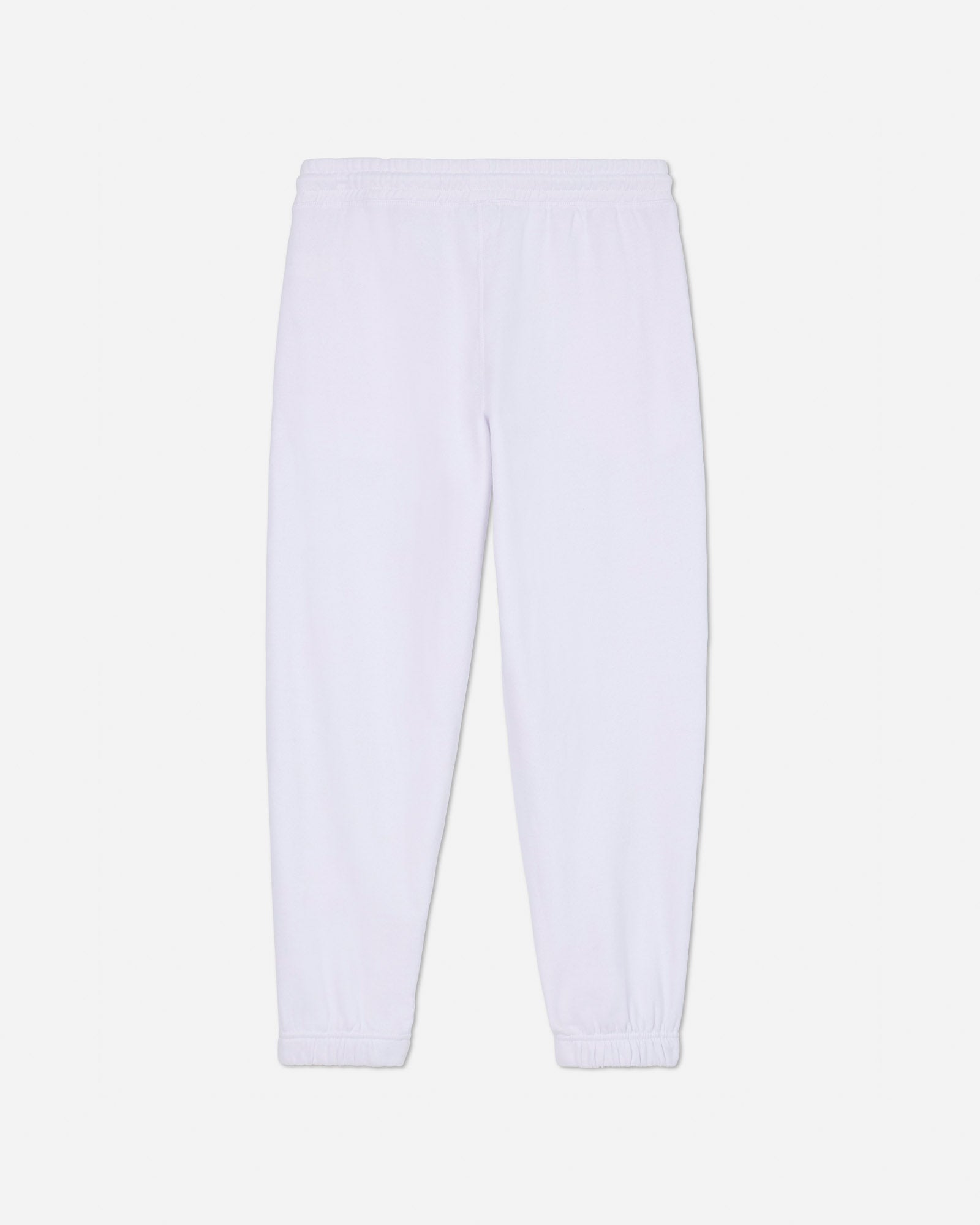 Back of white Women's Scrunch Joggers#color_white
