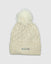 Front of ivory Women's Winter Hat#color_ivory